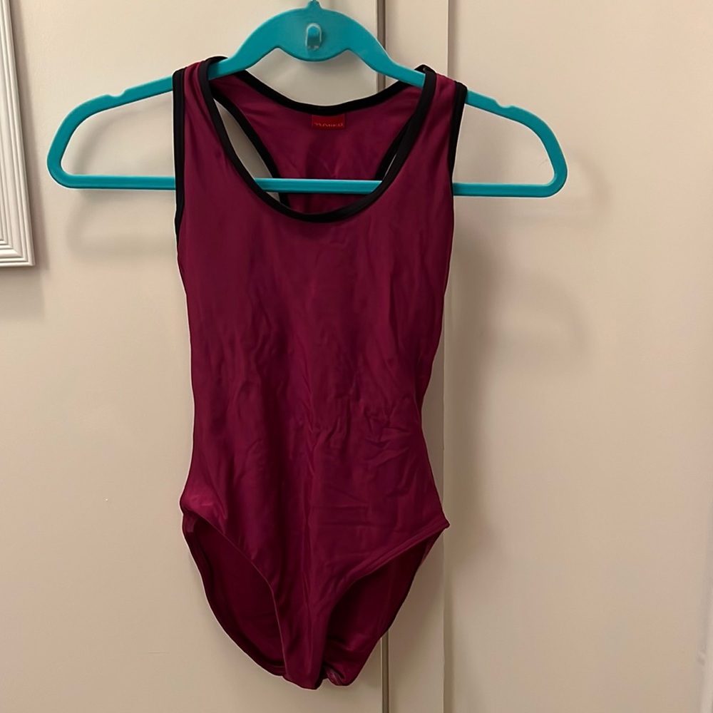 Dark Pink Yumiko Alex leotard